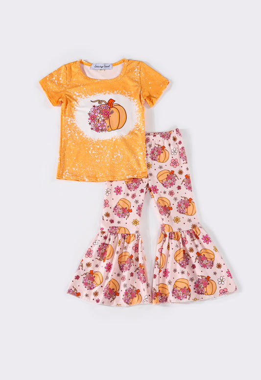 Pumpkin bell pants set