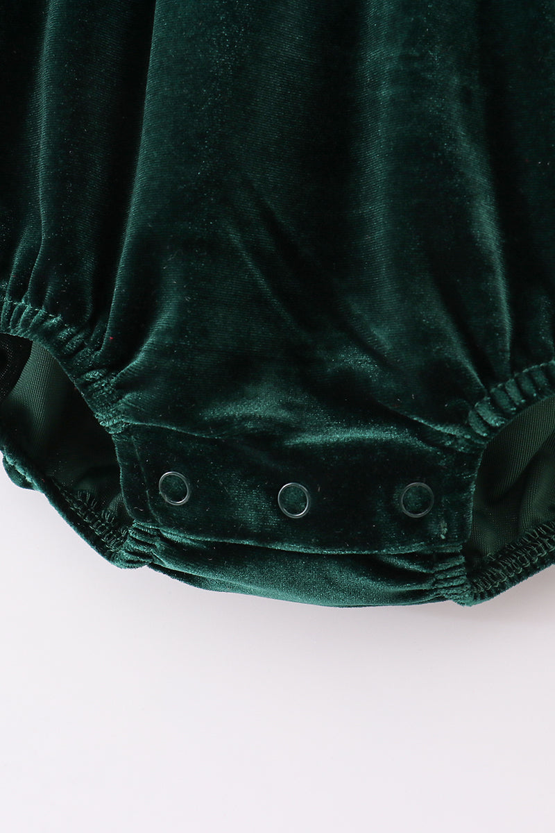 Premium Forest velvet ruffle bubble