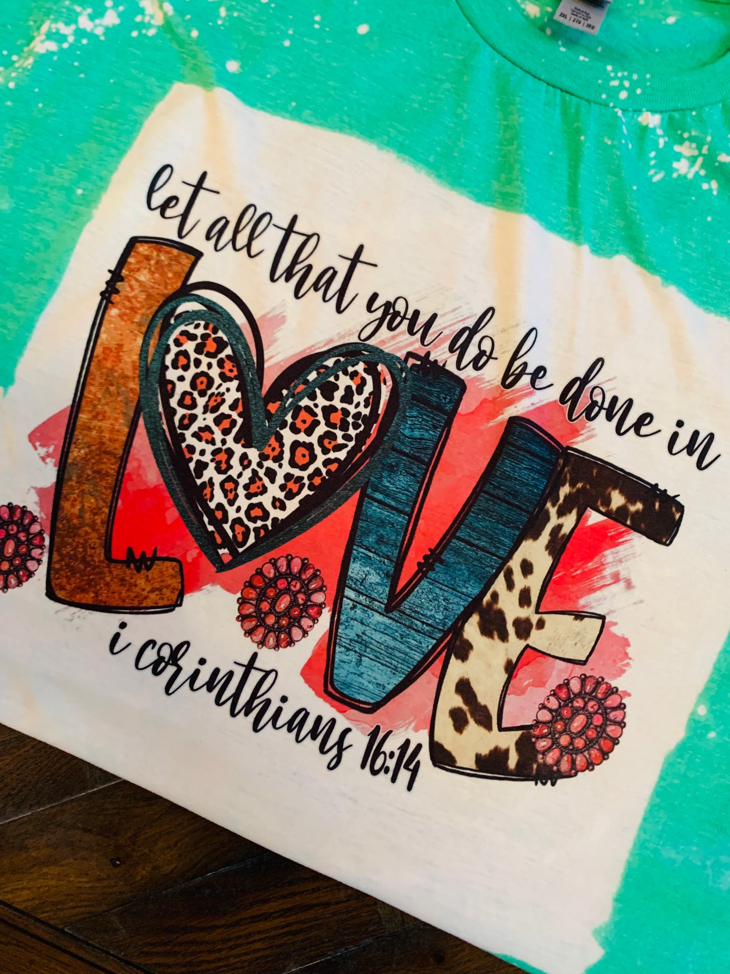 Love sublimation T-shirt